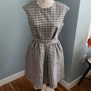 Zara check dress